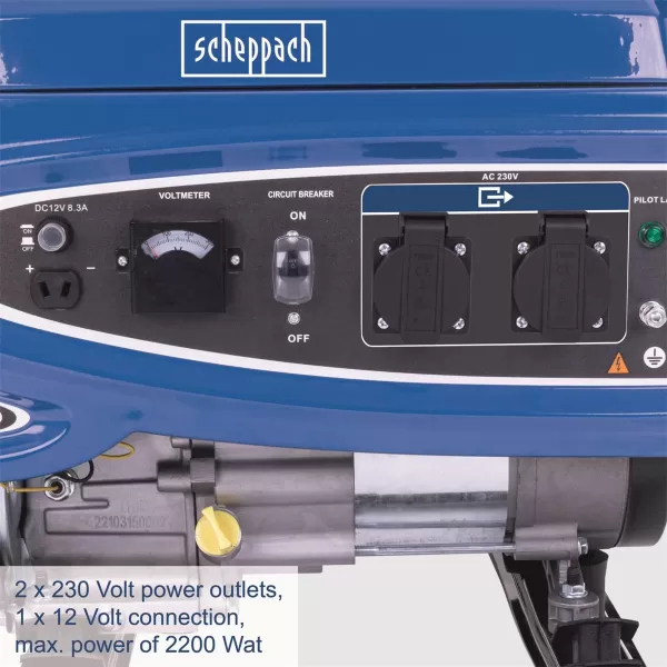 Elektrocentrála Scheppach SG 2700 s AVR